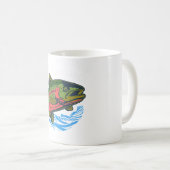 Mug Truite Fario de Mer Chase Chrome (Devant droit)
