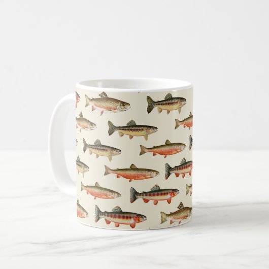 Mug Truite Galore Creative Fishing (Devant gauche)
