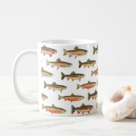 Mug Truite Galore Pêche (Avec donut)