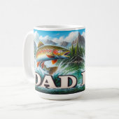 Mug Truite papa (Devant gauche)