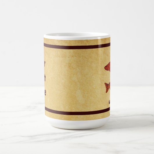 Mug Truite rustique (Centre)