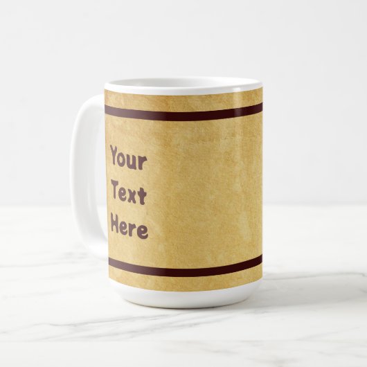 Mug Truite rustique (Devant gauche)