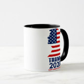 Mug Trump 2020 et l'Amérique de nouveau (Devant droit)