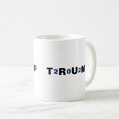 Mug Trump 2024 bleu (Devant droit)