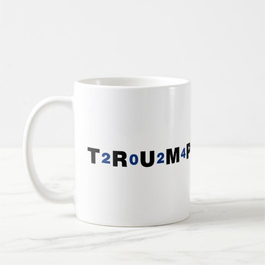 Mug Trump 2024 bleu (Gauche)