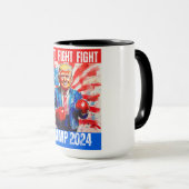 MUG TRUMP 2024 COMBAT (Devant droit)