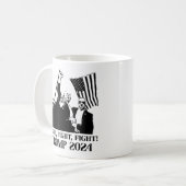 Mug Trump 2024 - Combattre le président Trump (Devant gauche)