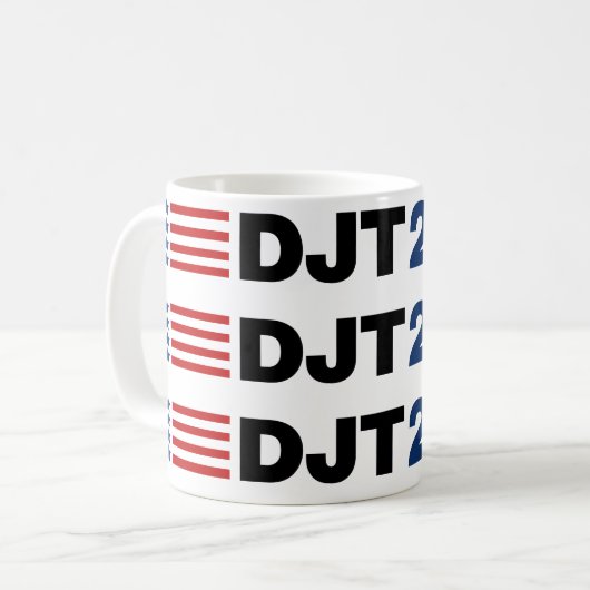 Mug Trump 2024 DJT (Devant gauche)