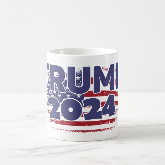 Mug Trump 2024 - Drapeau américain (Centre)