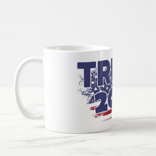 Mug Trump 2024 - Drapeau américain (Gauche)