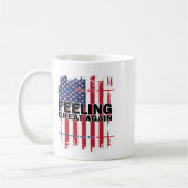 Mug Trump 2024 - Drapeau américain V (Gauche)