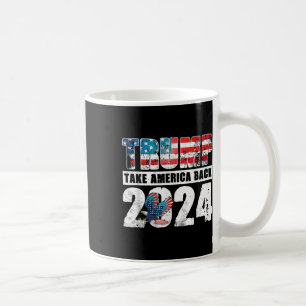 Mug Trump 2024 - Drapeau de l'Amérique 4 juillet Trum