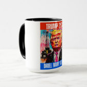 MUG TRUMP 2024 DRILL BABY DRILL (Devant gauche)