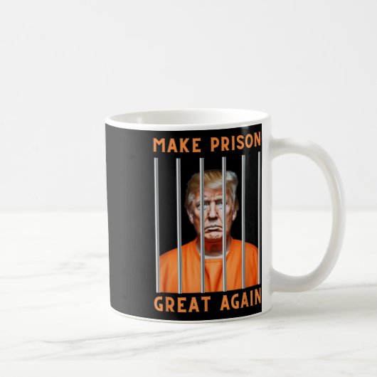 Mug Trump 2024 En Prison (Droite)