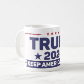 Mug Trump 2024 - Garder l'Amérique grande (Devant gauche)