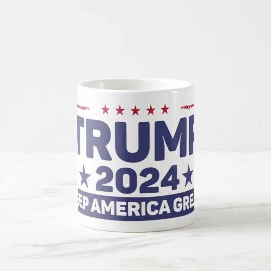 Mug Trump 2024 - Garder l'Amérique grande (Centre)