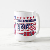 Mug Trump 2024 Je serai de retour (Devant droit)