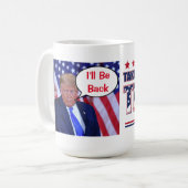 Mug Trump 2024 Je serai de retour (Devant gauche)