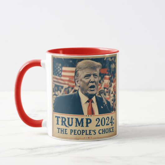 Mug Trump 2024 Le choix du peuple (Gauche)