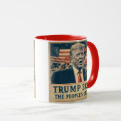 Mug Trump 2024 Le choix du peuple (Devant droit)