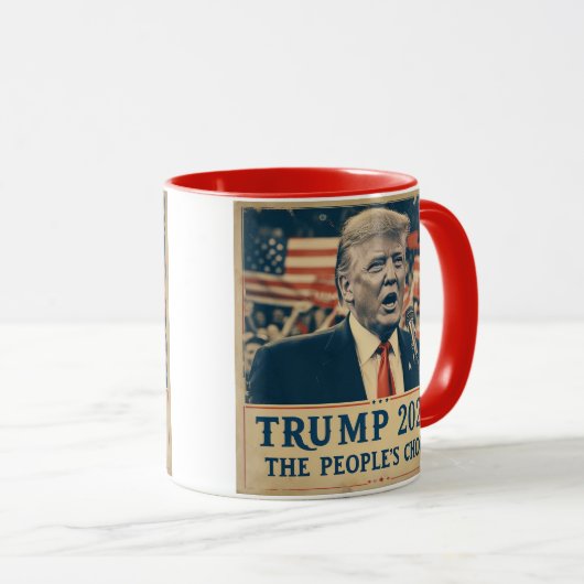 Mug Trump 2024 Le choix du peuple (Devant droit)