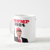 Mug Trump 2024 lève les pouces (Devant gauche)