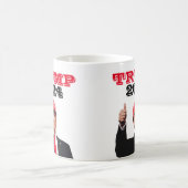 Mug Trump 2024 lève les pouces (Centre)