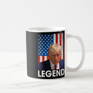 Mug Trump 2024 Président Légende Drapeau américain