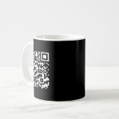 Mug Trump 2024 Qr 4547 Tee Trump Dancing Code (Devant gauche)