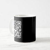 Mug Trump 2024 Qr 4547 Tee Trump Dancing Code 1 (Devant gauche)