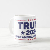 Mug Trump 2024 - Rendre l'Amérique fière (Devant gauche)
