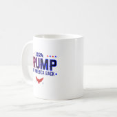Mug Trump 2024 : Reprendre l'Amérique (Devant gauche)