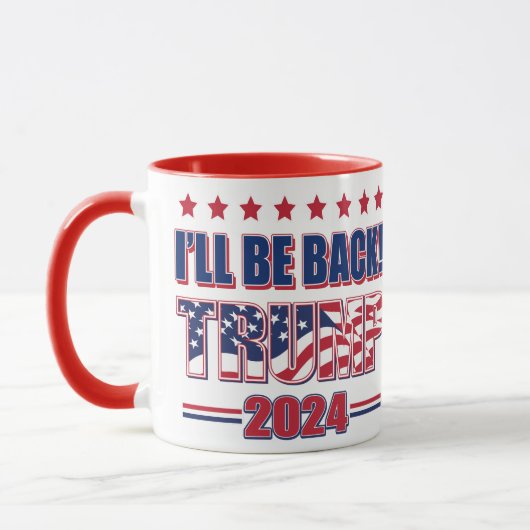 Mug Trump 2024 sera de retour (Gauche)