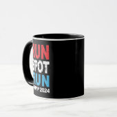 Mug Trump 2024 Trump Vance élection de Run Spot Run Tr (Devant gauche)