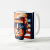 Mug Trump 2024 - USA - Make America Great Again (Devant droit)