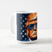 Mug Trump 2024 - USA - Make America Great Again (Devant gauche)