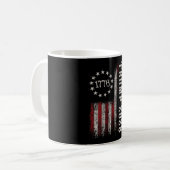 Mug Trump 2028 Vote Donald Trump America Drapeau améri (Devant gauche)