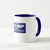 Mug Trump 20-24 ans en prison, démocrates libéraux  (Devant droit)