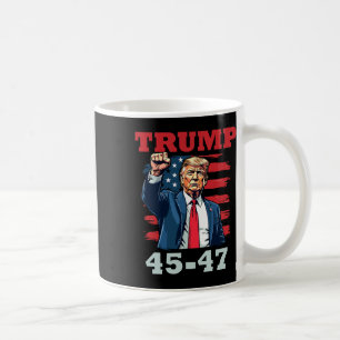 Mug Trump 45-47 Conception Présidentielle Audacieuse P