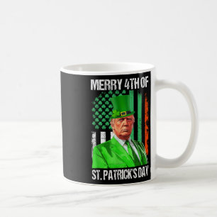 Mug Trump 45 47 Leprechaun Casquette Merry 4th Of St P