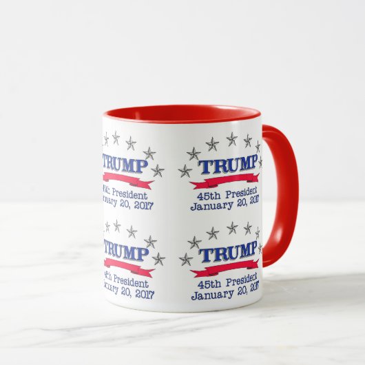 Mug Trump 45e président (Devant droit)