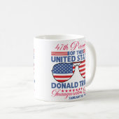 Mug Trump 47e inauguration 2025 (Devant droit)