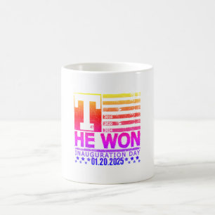 Mug Trump a gagné 2024 20 janvier 2025 Jour de l'inv