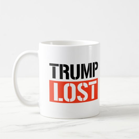 Mug Trump a perdu (Gauche)