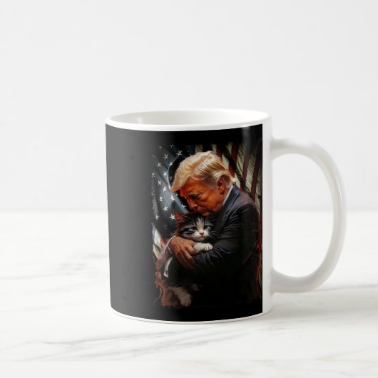 Mug Trump Accroche Un Chat Orange 2024 Pour Rendre Les (Droite)