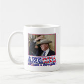 MUG TRUMP-AMÉRIQUE-COWBOY (Gauche)