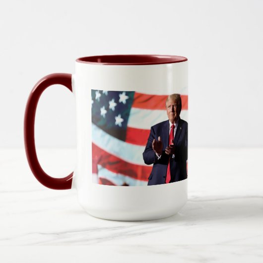 Mug Trump Amérique d'abord (Gauche)