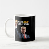 Mug Trump amusant rendre Xrp super à nouveau Xrp Crypt (Gauche)