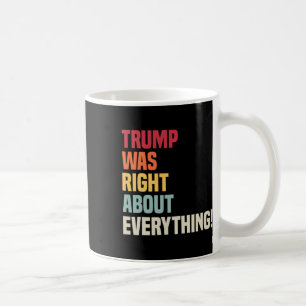 Mug Trump avait raison sur tout !