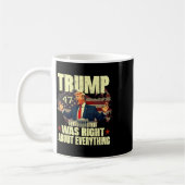 Mug Trump avait raison sur tout (Gauche)